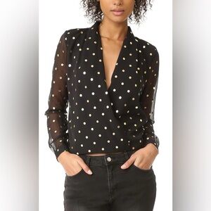 Lovers + Friends Open Back Whisper Top